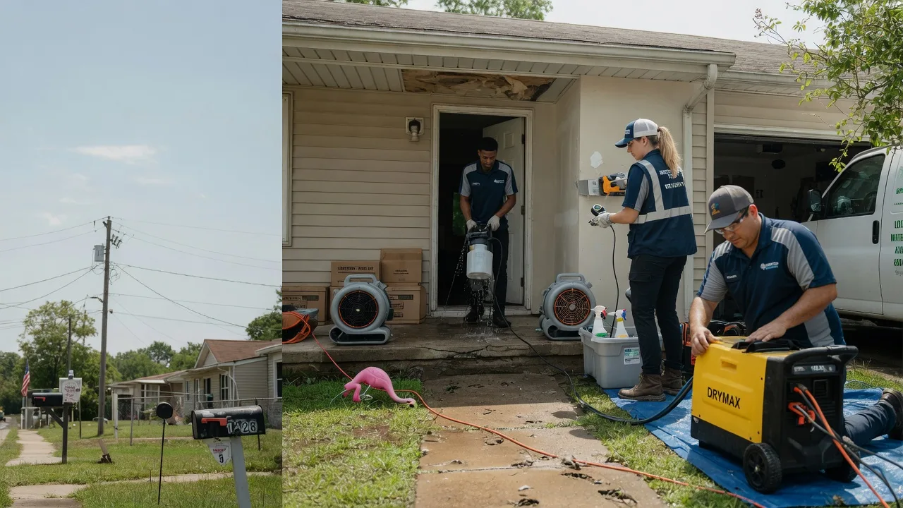 Storm Damage Water Removal in Shelbyville, IL near me